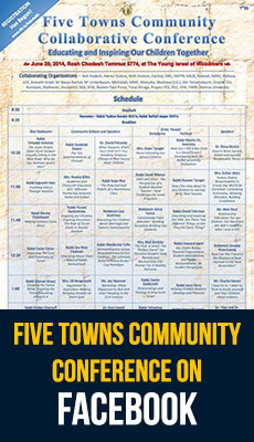 Find the Five Towns Community Conference on Facebook